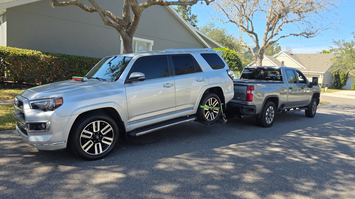 Old high-mileage car bought for cash